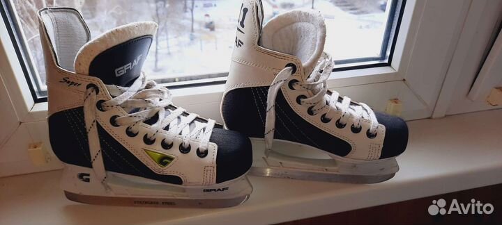 Коньки хоккейные graf