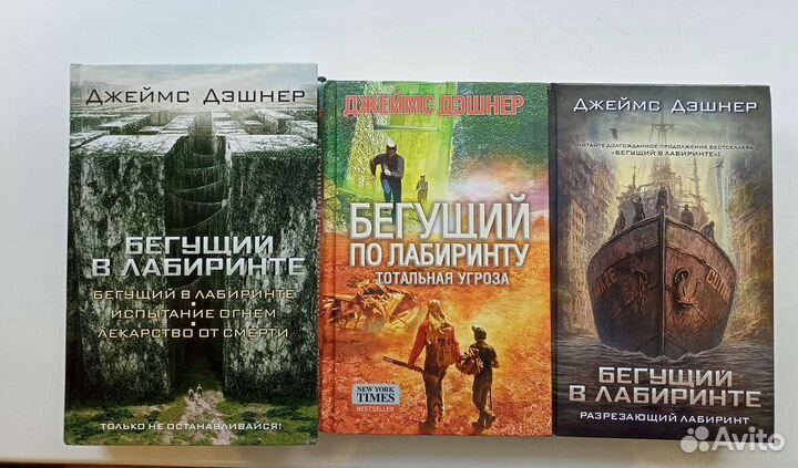 Книги Бегущий в лабиринте Джеймс Дешнер