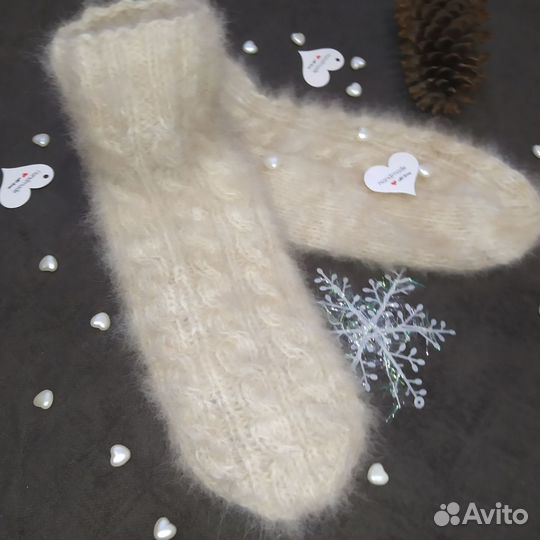 Носки из собачьей шерсти