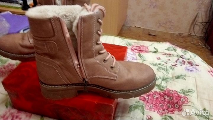 Зимняя обувь для девочки 40 размер
