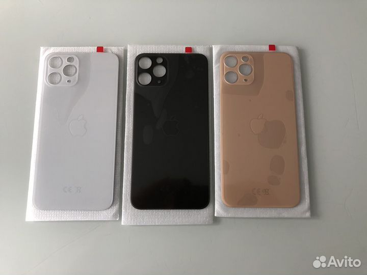 Стекло корпуса iPhone 11 Pro (задняя крышка)