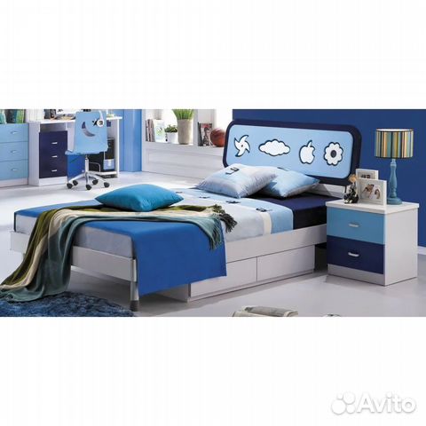 Детская кровать 120х200 с матрасом