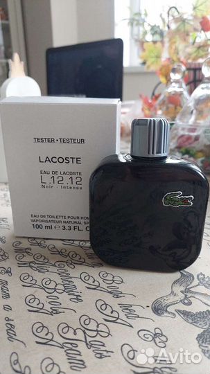 Lacoste eau de Lacoste L.12.12 noir intense мужска