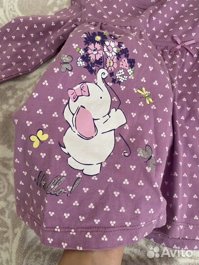 Платье для девочки 86