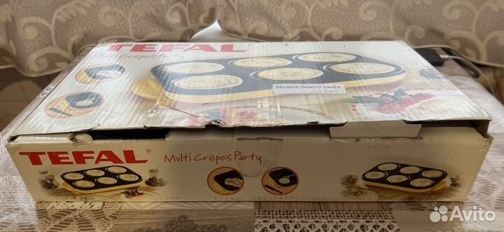 Блинница электрическая tefal