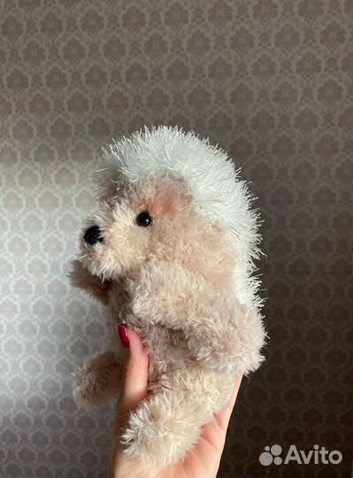 Игрушка ручной работы ёжик
