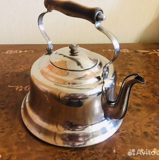Чайник никелированный СССР