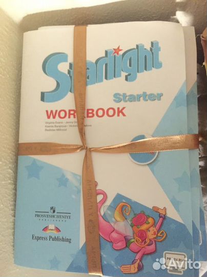 Тетрадь по английскому Starlaight Starter новая