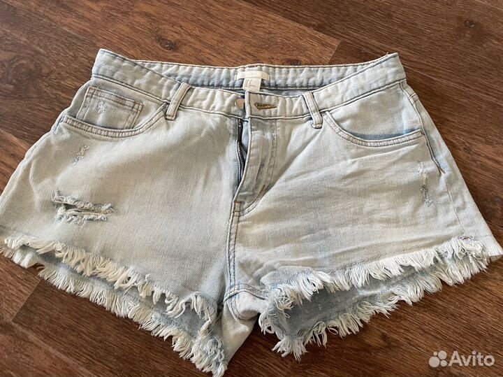 Джинсовые Шорты h&m размер 44