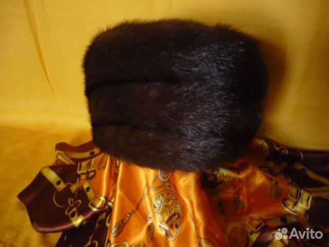 Шапка норковая женская