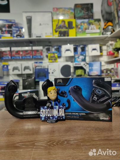 Руль для Playstation 3 Original Black