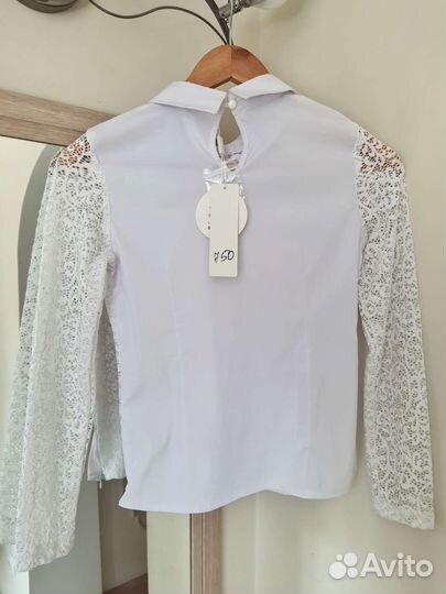 Блузка школьная 146 новая