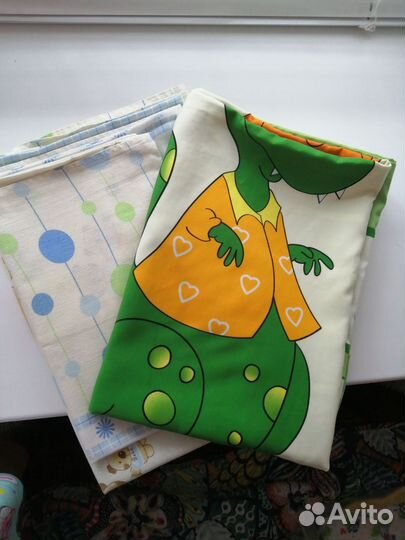 Детское постельное белье в детскую кроватку