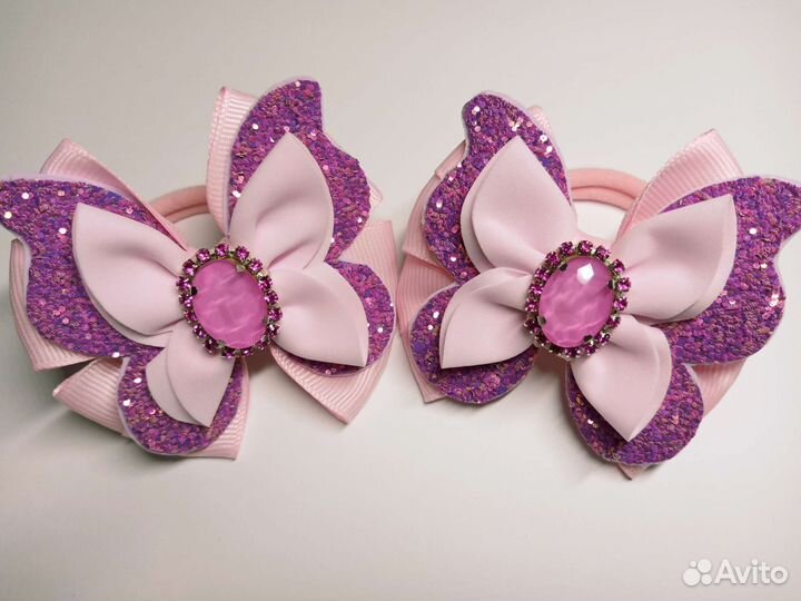 Резинка для волос, бантики
