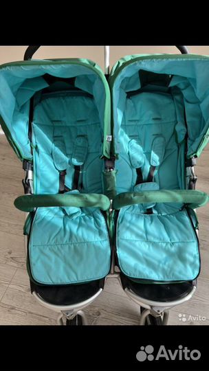 Коляска для двойни bumbleride indie twin