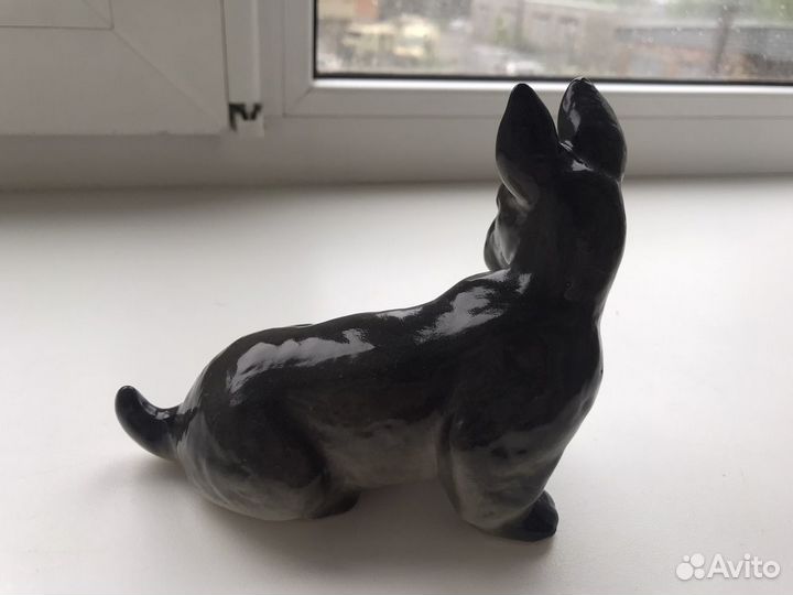 Статуэтка фарфор Скотч-терьер лфз