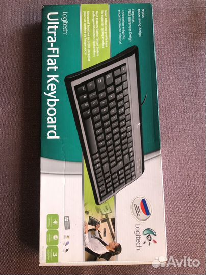 Клавиатура Logitech Ultra-Flat Keyboard