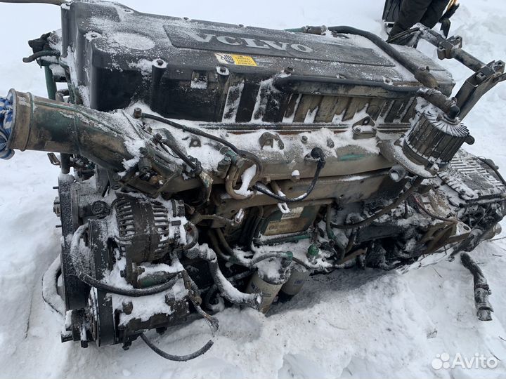 Двигатель в сборе двс volvo d12d 420 euro4