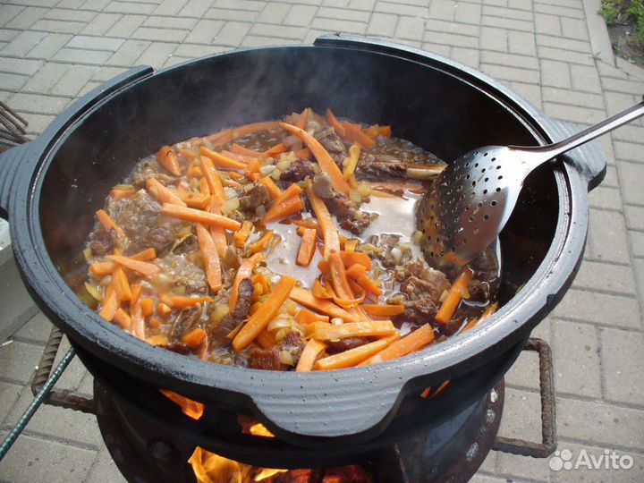 Казан чугунный 4-22 литра