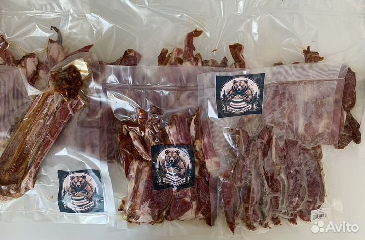 Копченое и сушеное мясо, Бастурма, Каши с мясом