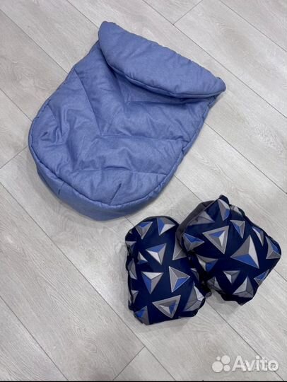 Накидка с муфтами