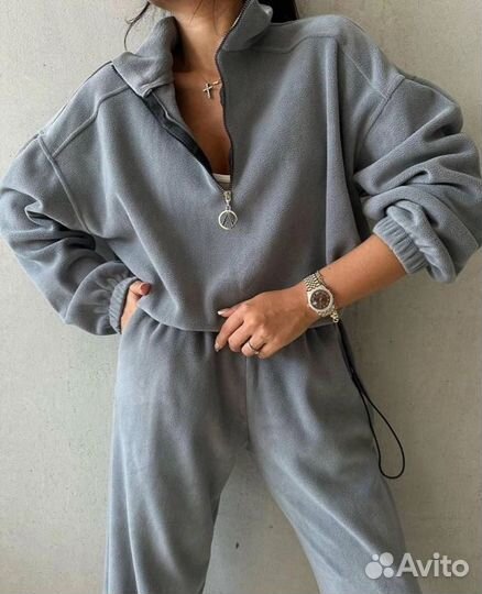 Плюшевый костюм женский