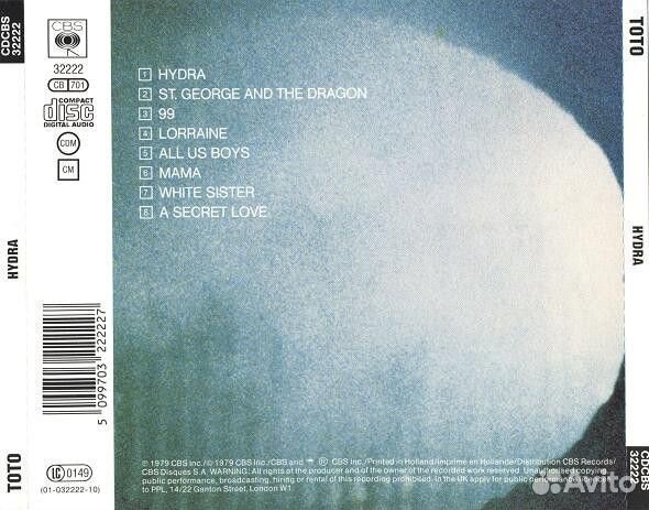 Toto - Hydra (CD)