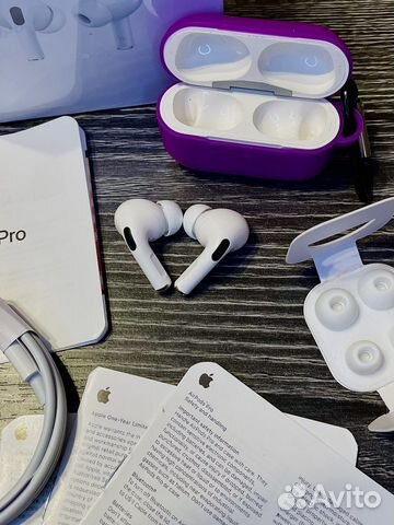 Apple Беспроводные наушники aairpods pro гарантия
