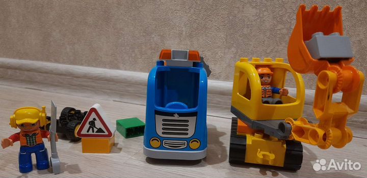 Конструктор Lego Duplo 10812 Грузовик и экскаватор