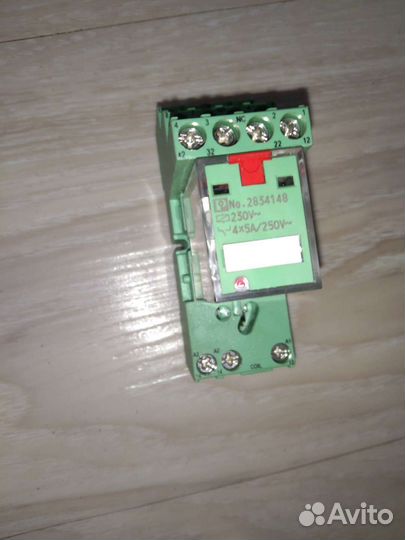 Релейный модуль с реле на дин рейку