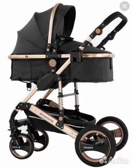 Коляска 2 в 1 wisesonle