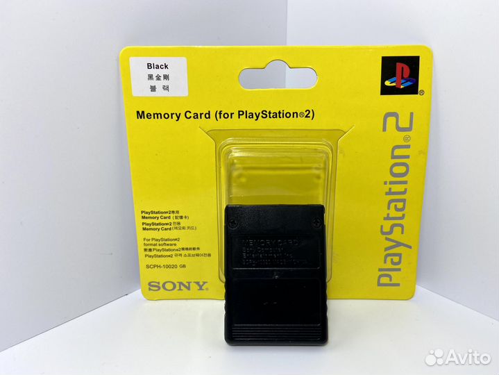 Карта памяти 8 Mb PlayStation 2