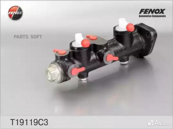 Fenox T19119C3 Цилиндр тормозной глав. ZAZ