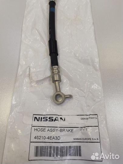 Шланг тормозной задний правый Nissan 462104EA3D