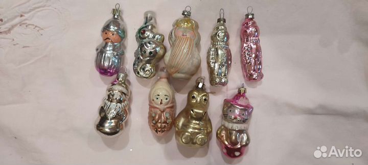 Елочные игрушки СССР