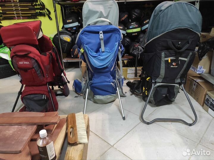 Туристическиe рюкзаки-переноски Deuter, Thule