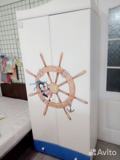 Шкаф детский капитан