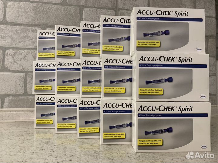 Резервуары Accu chek spirit