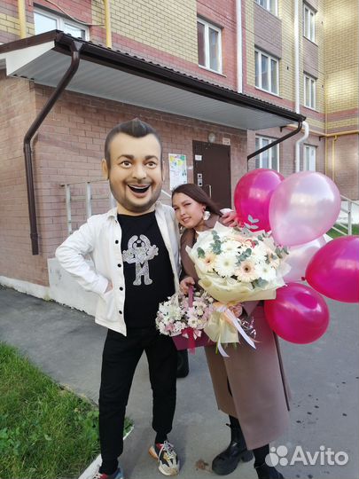 Ростовые куклы Стас Михайлов и Сергей Жуков