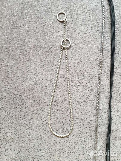 Ошейник цепь выставочная (цепочка-кобра) дл собак