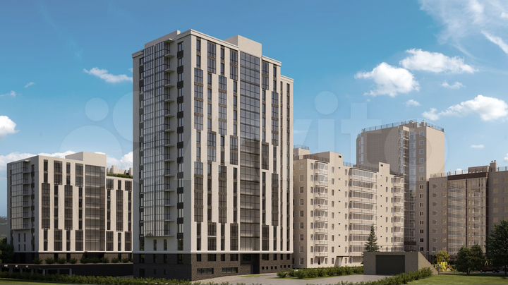 1-к. квартира, 46,4 м², 9/15 эт.