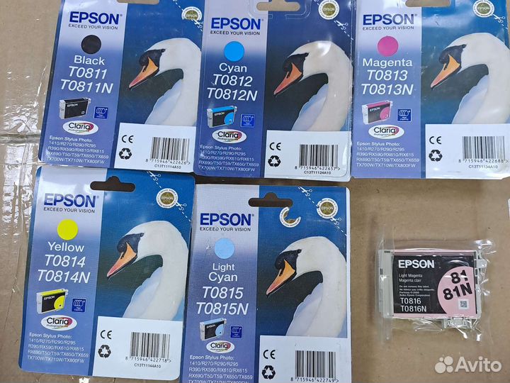 Картриджи Epson T0817