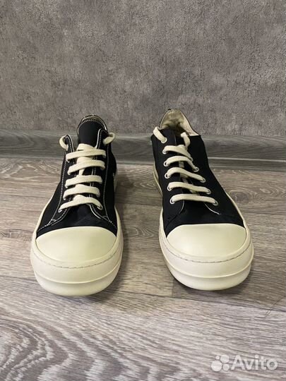 Rick owens ramones low drkshdw оригинал