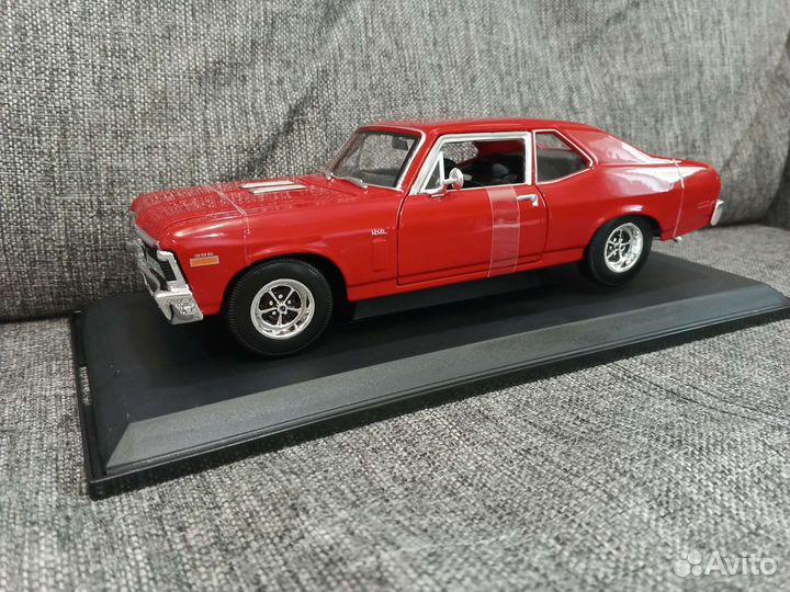 Модель Chevrolet Nova SS 1970 (1/18)