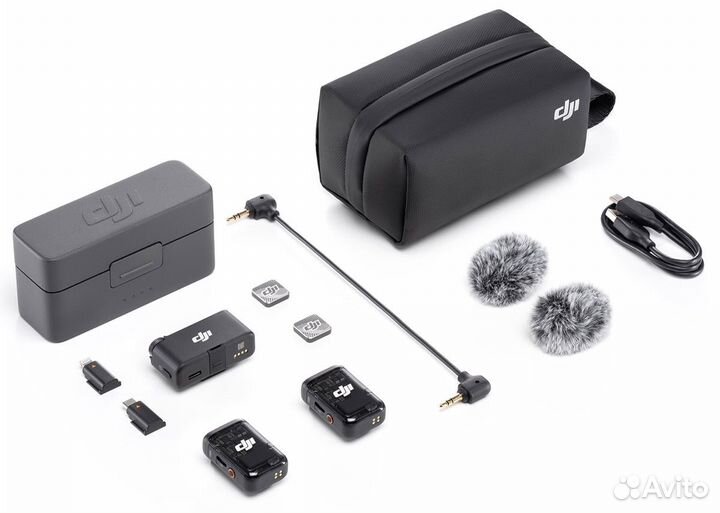 DJI Mic 2 2TX + 1RX + Charging Case