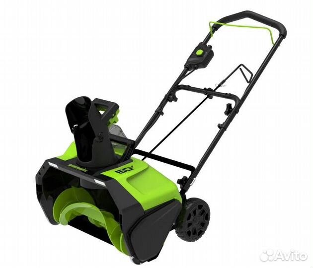 Снегоуборщик аккумуляторный Greenworks 60 V