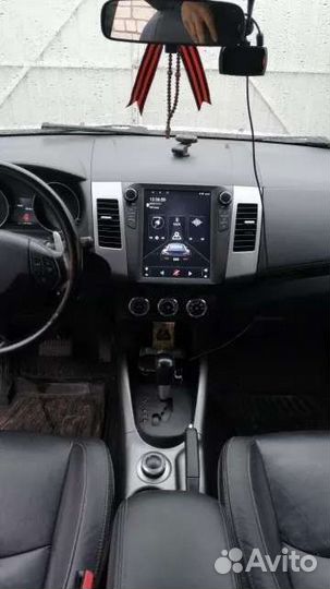 Магнитола Митсубиси Аутлендер Тэсла