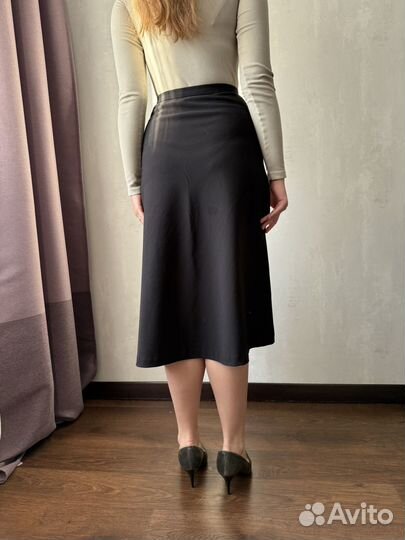 Юбка миди черная Michael korcs 42-44