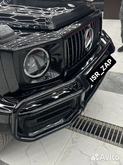 G63 2020 защита бампера (кенгурятник)