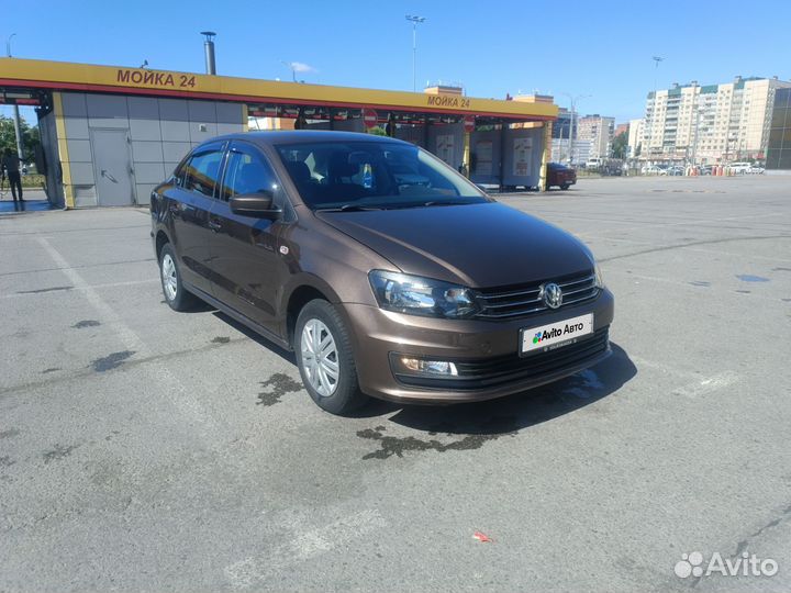 Volkswagen Polo 1.6 МТ, 2019, 103 000 км